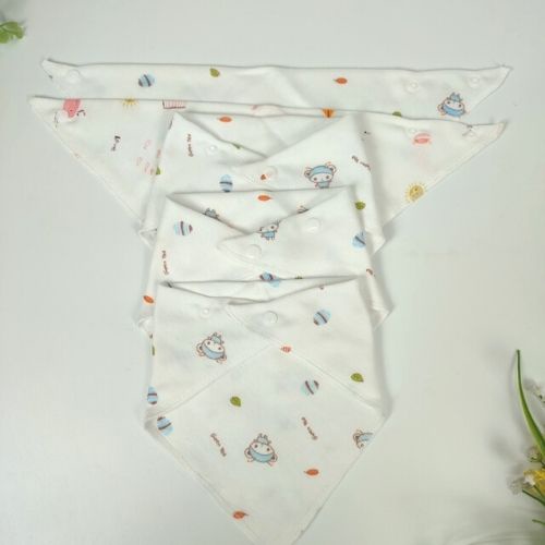 Yếm Tam Giác Cho Bé Quấn Cổ Quàng Cổ Yếm Dãi Ăn Dặm Cotton Cho Bé Sơ Sinh Đến 4 Tuổi BÔNG BI KIDS STORE