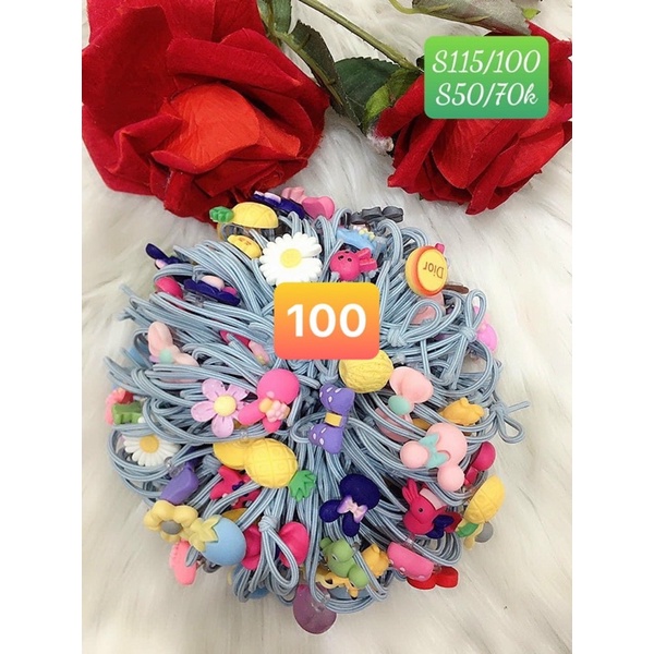 ♥️ (HÀNG TẶNG) CỘT TÓC VẢI ĐỦ KIỂU SIÊU HOT ♥️