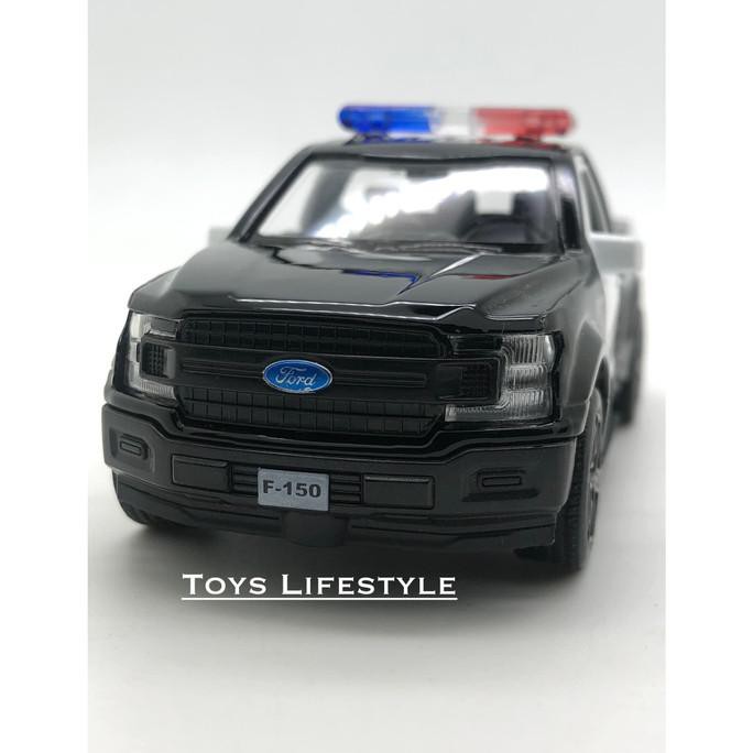 Mô Hình Xe Cảnh Sát Rmz City Ford F150 2018 Tỉ Lệ 1: 32