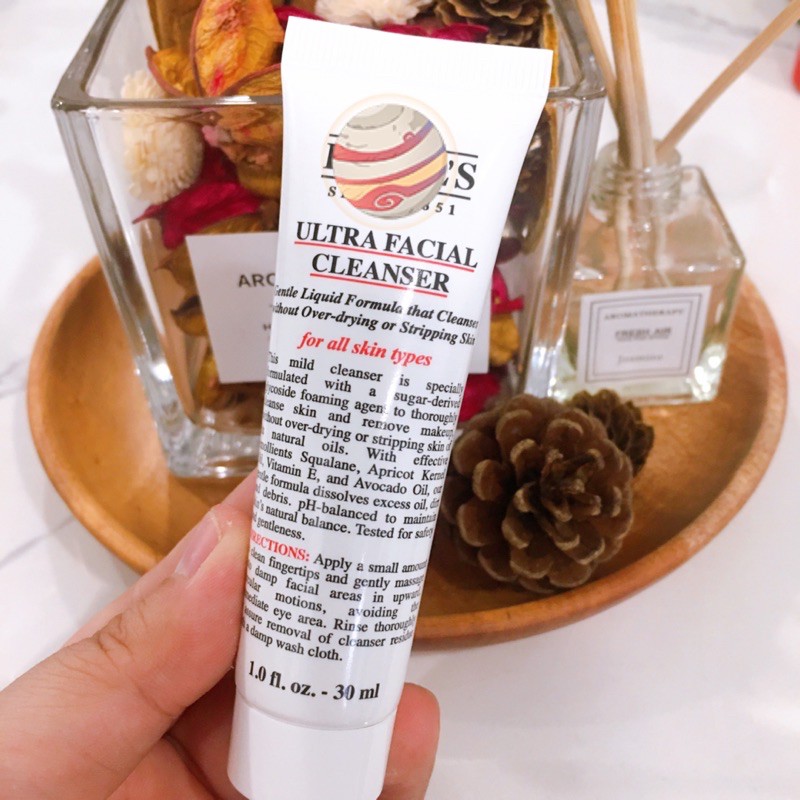 Sữa Rửa Mặt Dưỡng Ẩm KIEHL'S Ultra Facial Cleanser 30ml