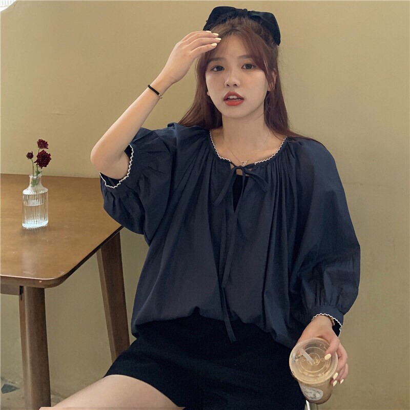 Áo BBD tay lỡ xinh xắn ulzzang style