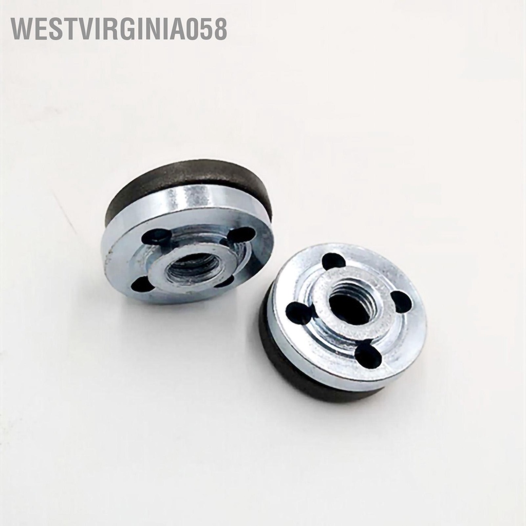 Westvirginia058 5 cái Máy mài góc Mặt bích Đai ốc Độ cứng cao Phổ bên trong ngoài Đĩa áp suất 100