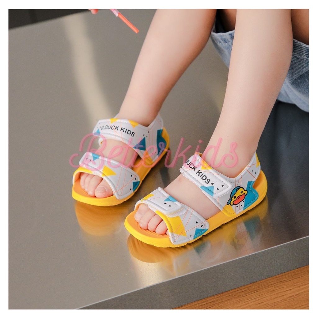 Dép Sandal Cao Cấp Gduck Siêu Nhẹ, Chống Nước, Chống Trơn Cho Bé Trai Bé Gái