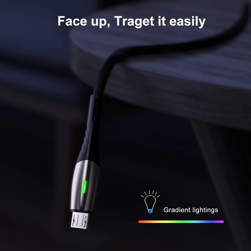 TZUZL Dây cáp sạc USB  nhanh chóng 5A 1m cho điện thoại thông minhvà Android