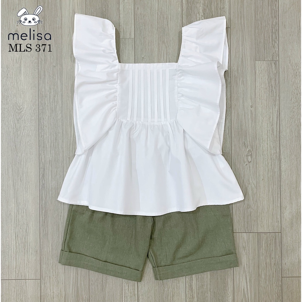 BỘ VẢI CÁNH TIÊN MELISA SIÊU XINH CHO BÉ 12-27KG - BIGBABYSHOP