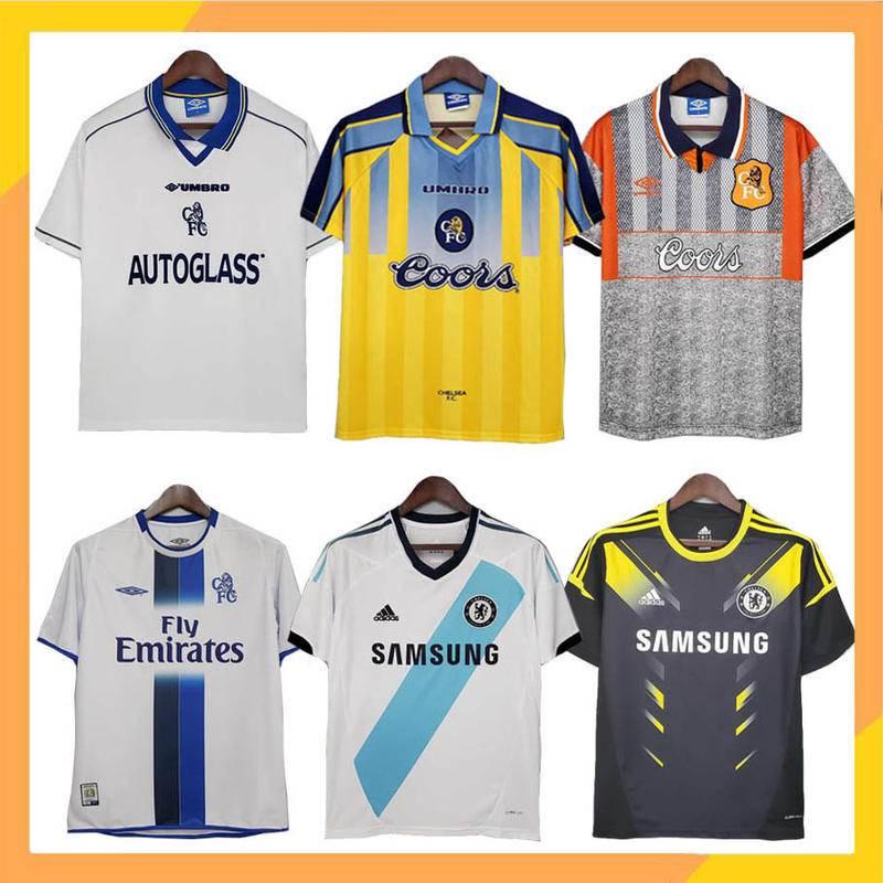 Áo Bóng Đá Đội Tuyển Chelsea 97 99 11 12 Phong Cách retro