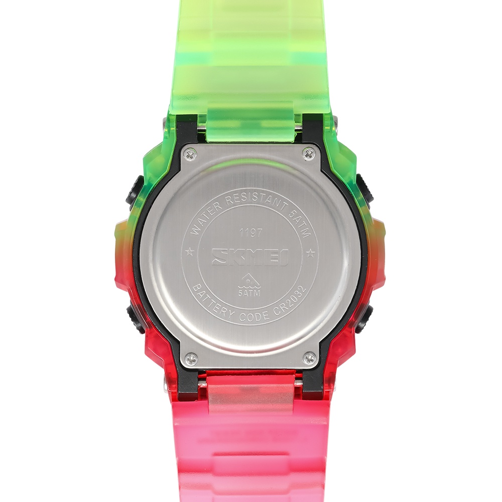 Đồng Hồ Nam Điện Tử Thể Thao Pin Nhật, Kháng Nước SKMEI - 1197GNRD - Hàng Chính Hãng