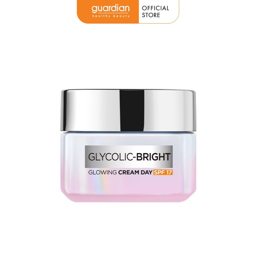 Kem dưỡng ban ngày L'Oreal Paris Glycolic Bright SPF 17 sáng da tức thì 50ml