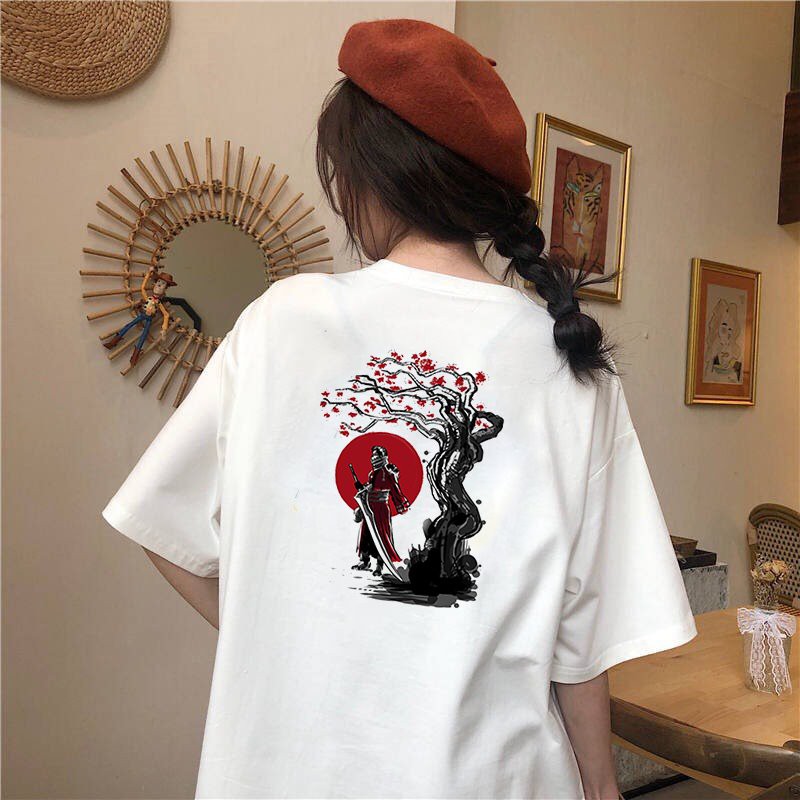 Áo thun form rộng tay lỡ Nhật Bản đẹp độc lạ vải dày mịn 2020T2303