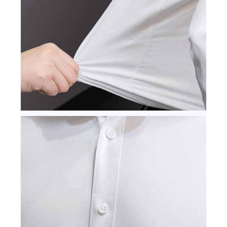 Áo sơ mi nam form body phong cách Hàn Quốc thời trang trẻ trung năng động