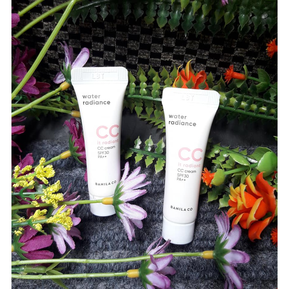 Sỉ 2 tuýp Kem trang điểm CC Baniila Co it Radiant SPF30/PA++