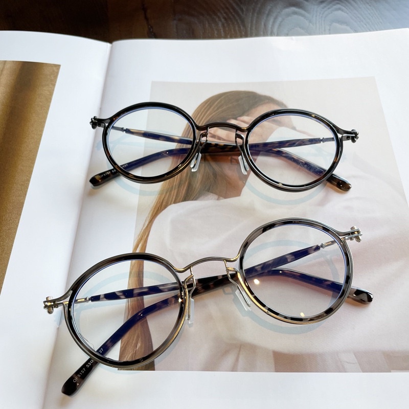 Gọng kính hợp kim độc lạ, vintage style 5157 Jolie eyewear