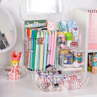 |sẵn| tủ đựng washi, sổ, bút, văn phòng phẩm,...