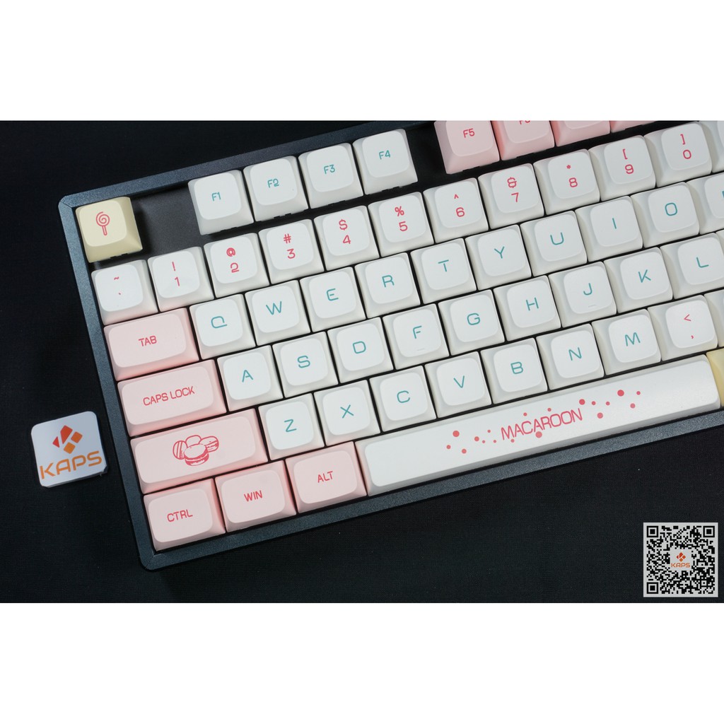 Keycap MACAROON - profile XDA - keycap PBT - Dyesub - 146 nút cho bàn phím cơ (Filco, Leopold, IKBC, Edra, keychron)