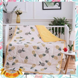 [TẶNG BÌNH GIỮ NHIỆT CAO CẤP🎁] Chăn Đũi -Chăn Hè 👶🏻Mềm💥 Thoáng 💥Nhẹ💥 Bốn Mùa Cho Bé Yêu .