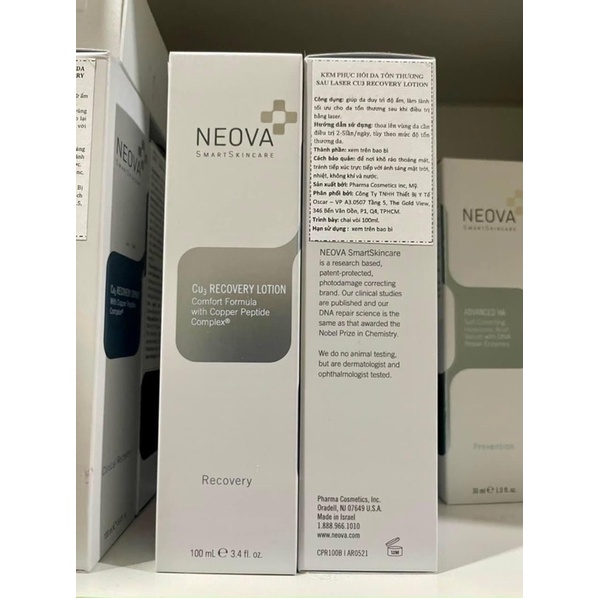 Kem dưỡng phục hồi da Cu3 Recovery Lotion