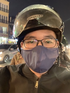Khẩu trang chống thấm đi mưa!