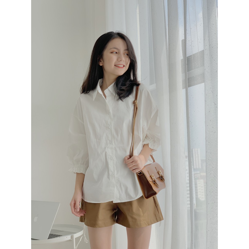 Áo sm rút dây gấu áo SA380 1994closet