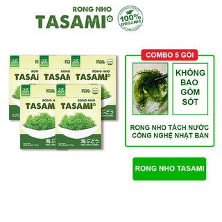 Rong Nho Tách Nước Tươi Tasami Giàu Dinh Dưỡng không nước sốt 20g gói