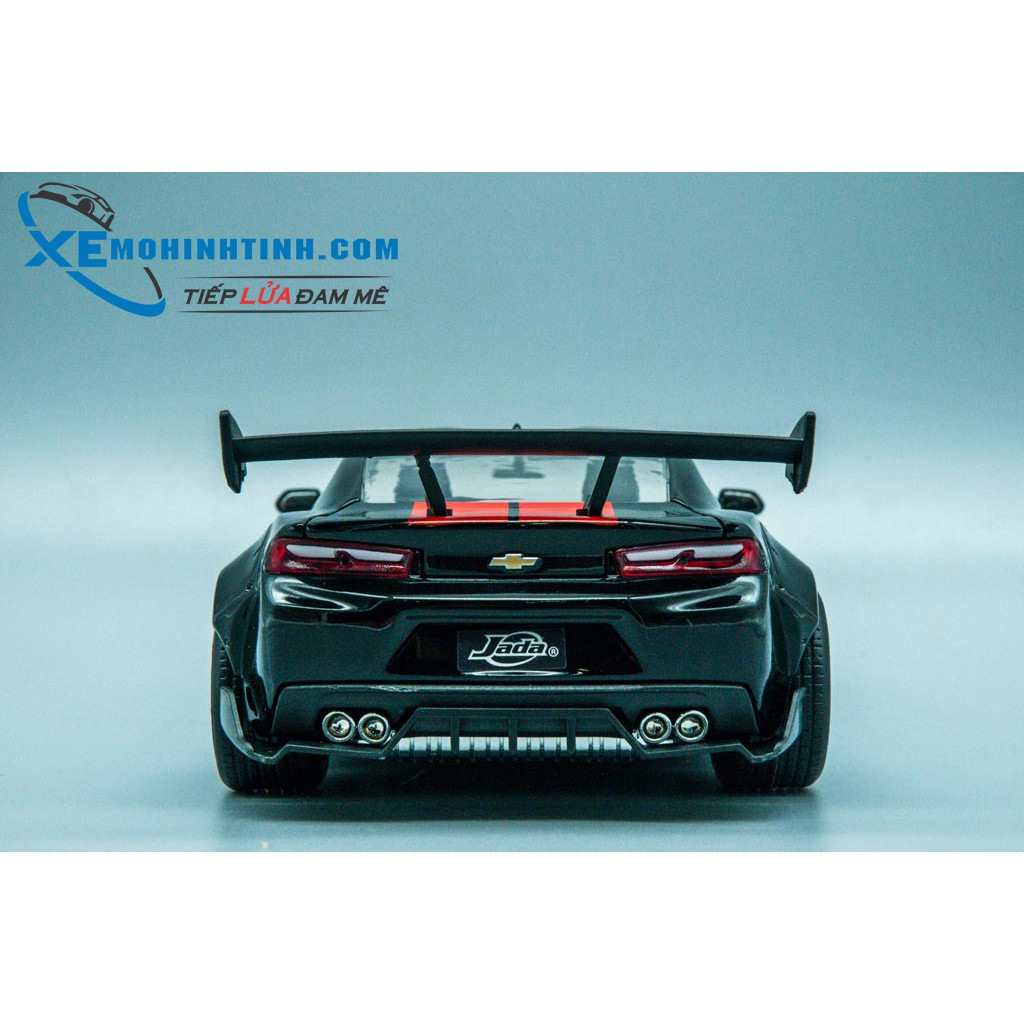 Xe Mô Hình Chevy 2016 Camaro Ss Widebody Gt Wing 1:24 Jada Toys (Đen)