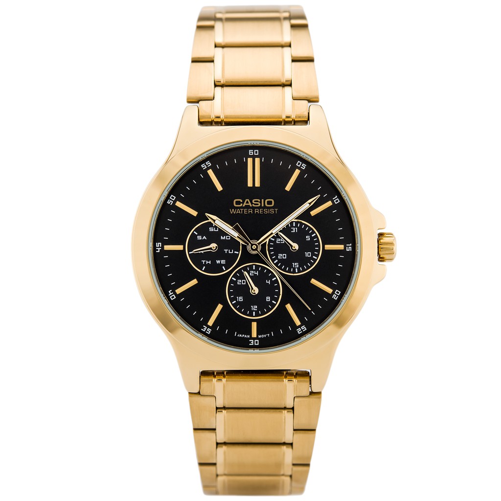 Đồng hồ nam dây kim loại Casio Standard chính hãng Anh Khuê MTP-V300G-1AUDF (41mm)