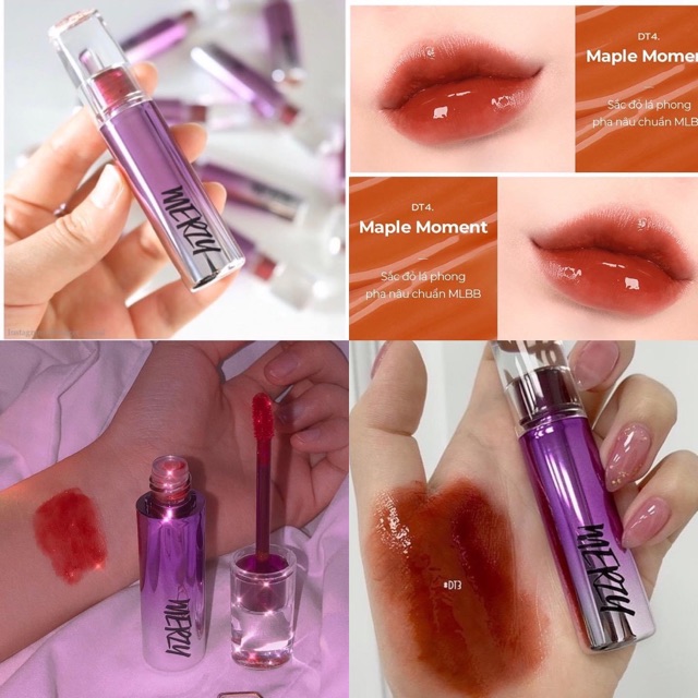 SON TINT BÓNG SIÊU LÌ MERZY AURORA DEWY TINT | BigBuy360 - bigbuy360.vn