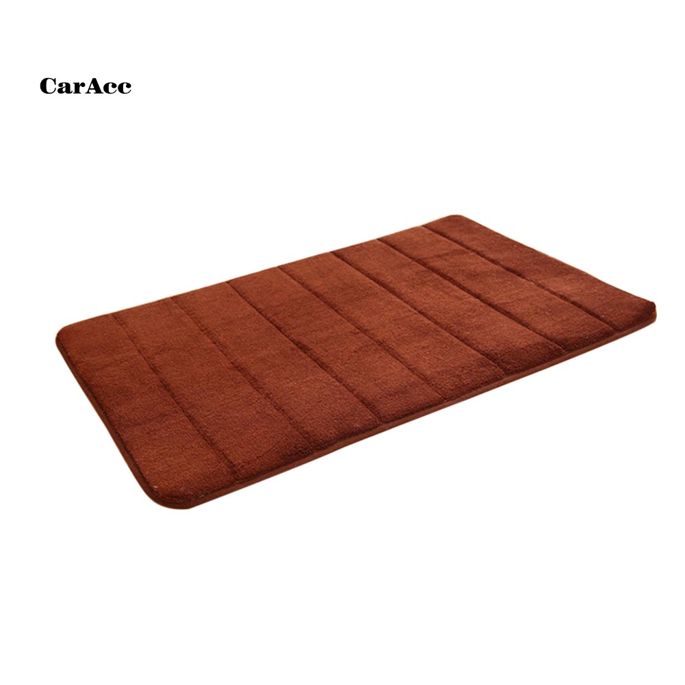 CARA_Thick Memory Foam Spa Bathroom Shower Mat Carpet Non-slip Rug Non-slip Floormat