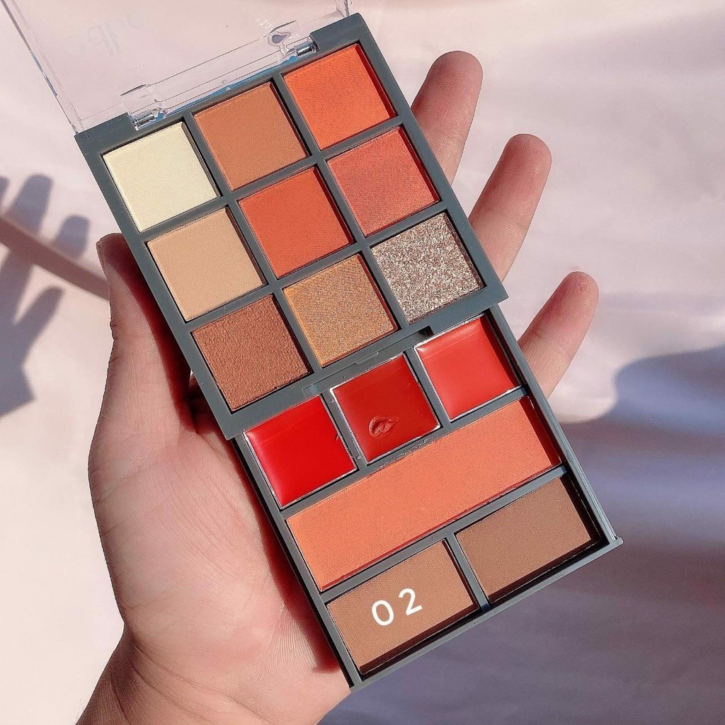 Phấn Mắt 2 Tầng Odbo OD1037 Make Up Kit