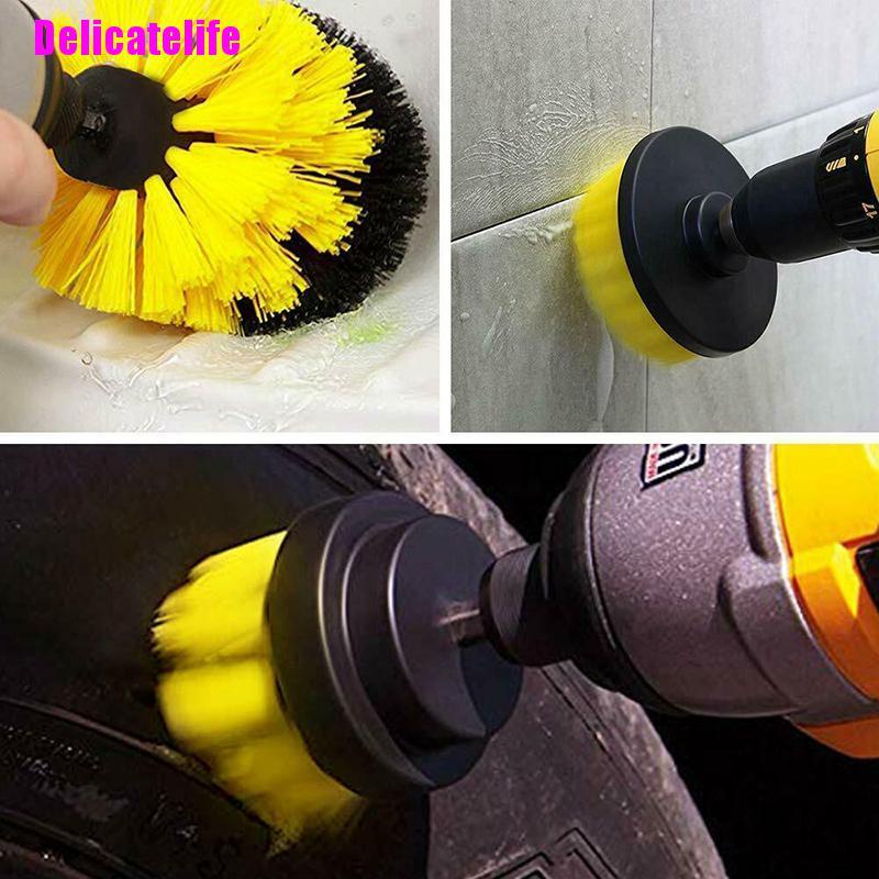 Bộ đầu cọ vệ sinh gắn máy khoan tiện dụng