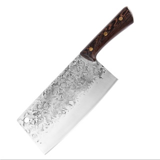 Dao chặt xương nhà bếp nhật bản akatsuki nặng 500 gram thiết kế cán gỗ cao cấp, chất liệu thép không gỉ