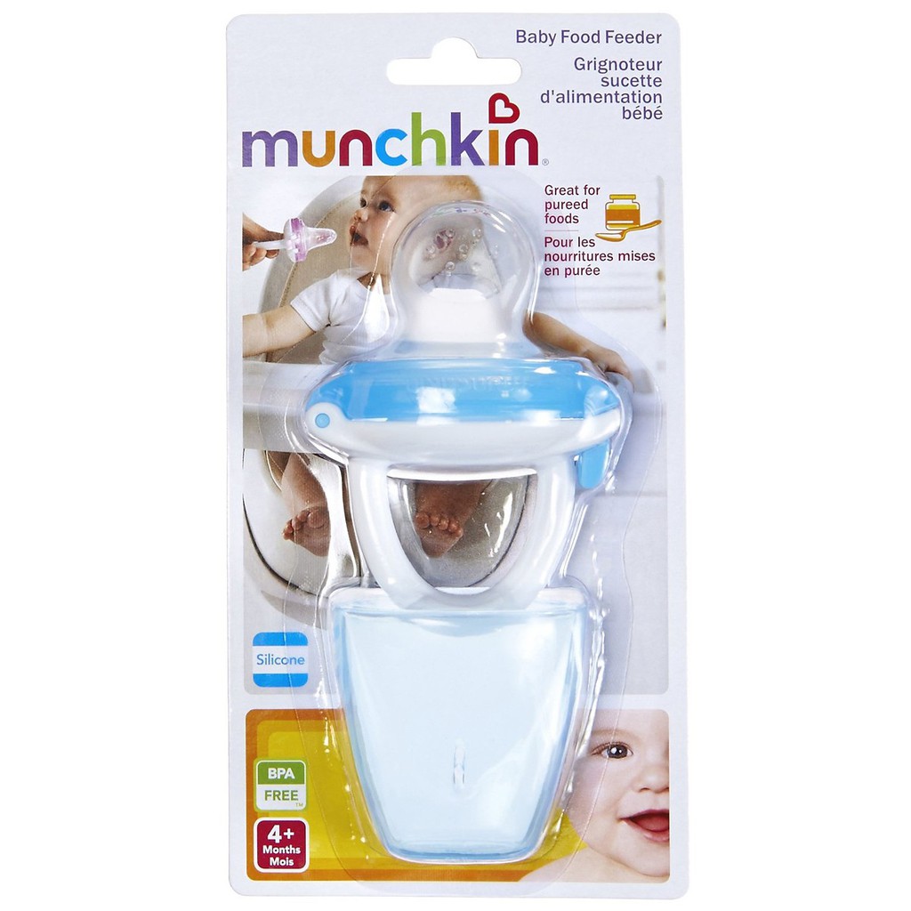 Túi Nhai Ăn Dặm Chống Hóc Silicon MunchKin