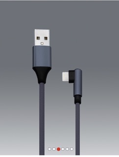 Cáp sạc đầu vuông chân iphone