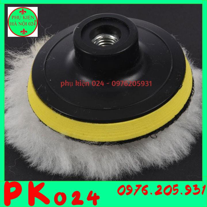 Bộ 5 Đế Gắn Phớt Đánh Bóng Loại 6 Inch 150mm Trục M14