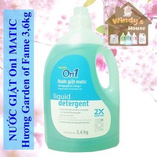 Nước giặt On1 hương Garden of Fame 4.2Kg - Công thức chuyên dùng cho máy giặt cửa trước
