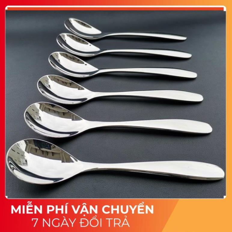 💖FREESHIP💖 Thìa Inox 304 Kiểu Dáng Hàn Quốc, Sang Trọng, Lịch Sự