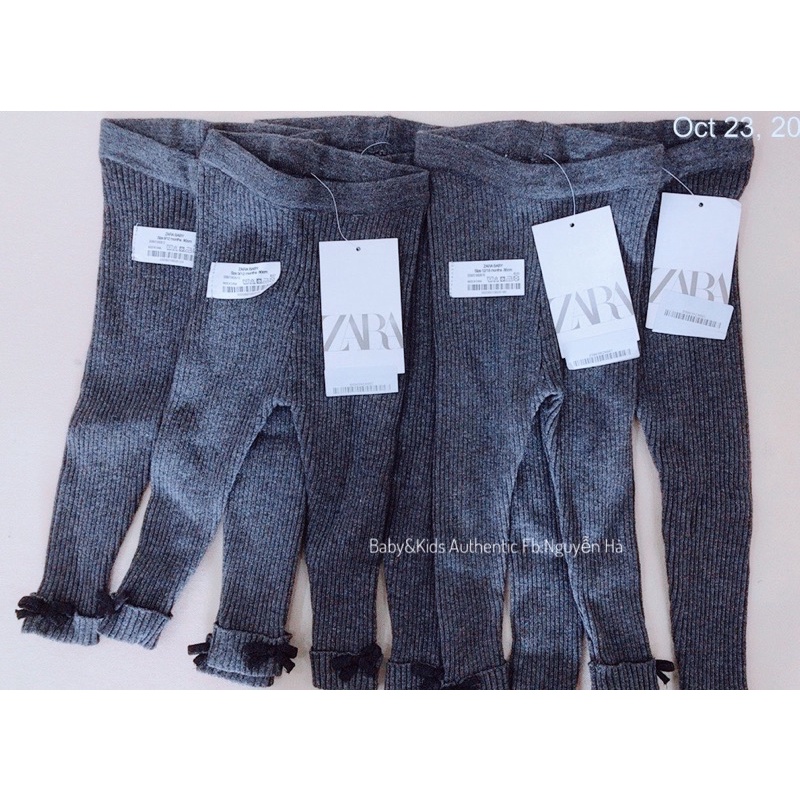 Quần len  legging bé gái Zara Auth 9-12m 12-18m 18-24m 3-4y 4-5y(Ảnh thật ở cuô
