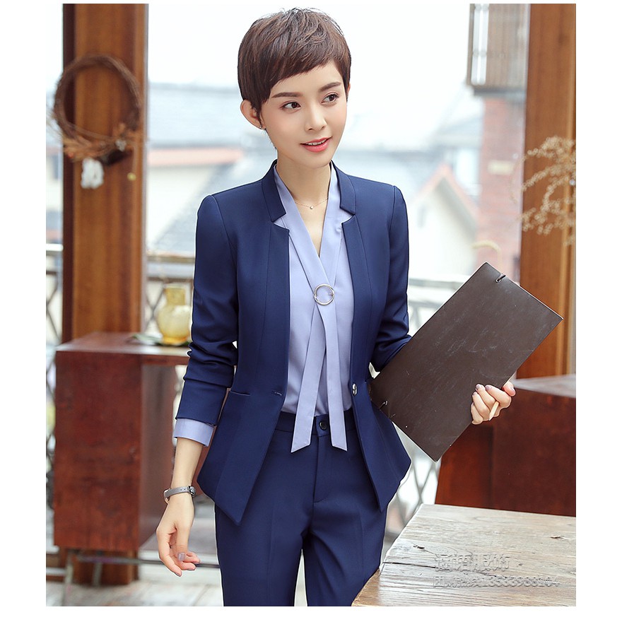 ÁO VEST NỮ TITISHOP ACC96 XANH 1 NÚT