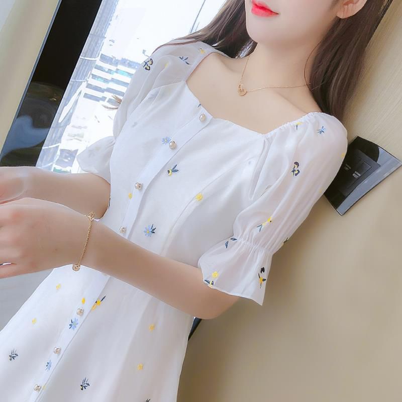 💥VÁY HOẠ TIẾT HOA PHONG CÁCH HÀN QUỐC💥 | BigBuy360 - bigbuy360.vn