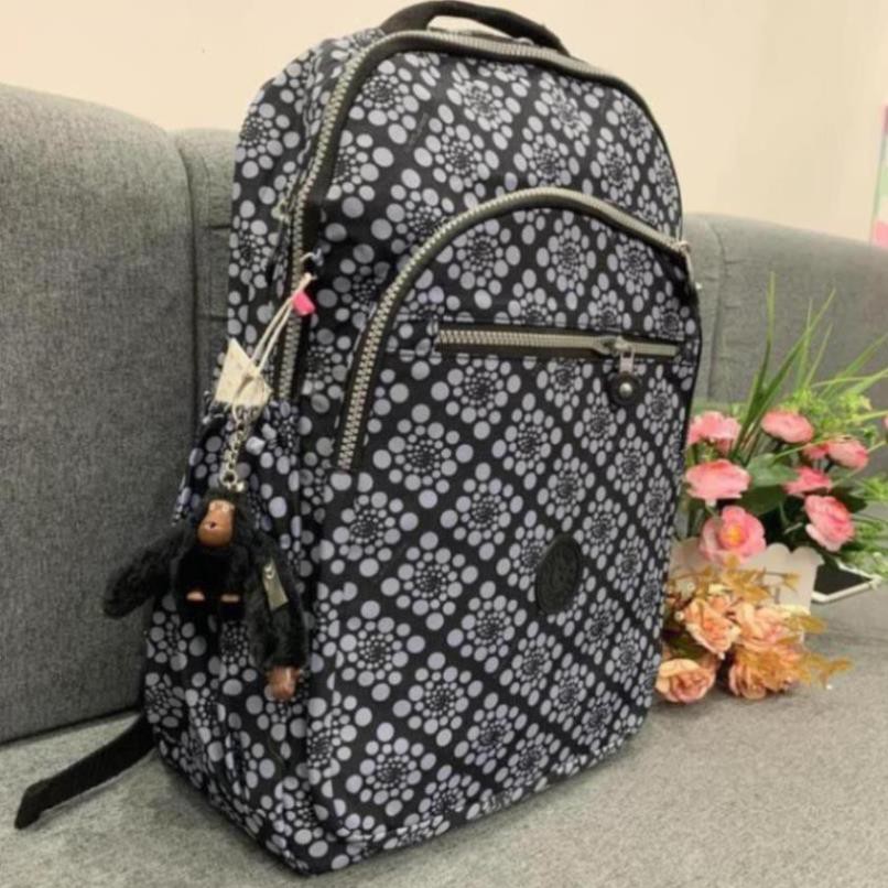 Balo Kipling MS2145 VNXK cao cấp, tặng kèm móc treo