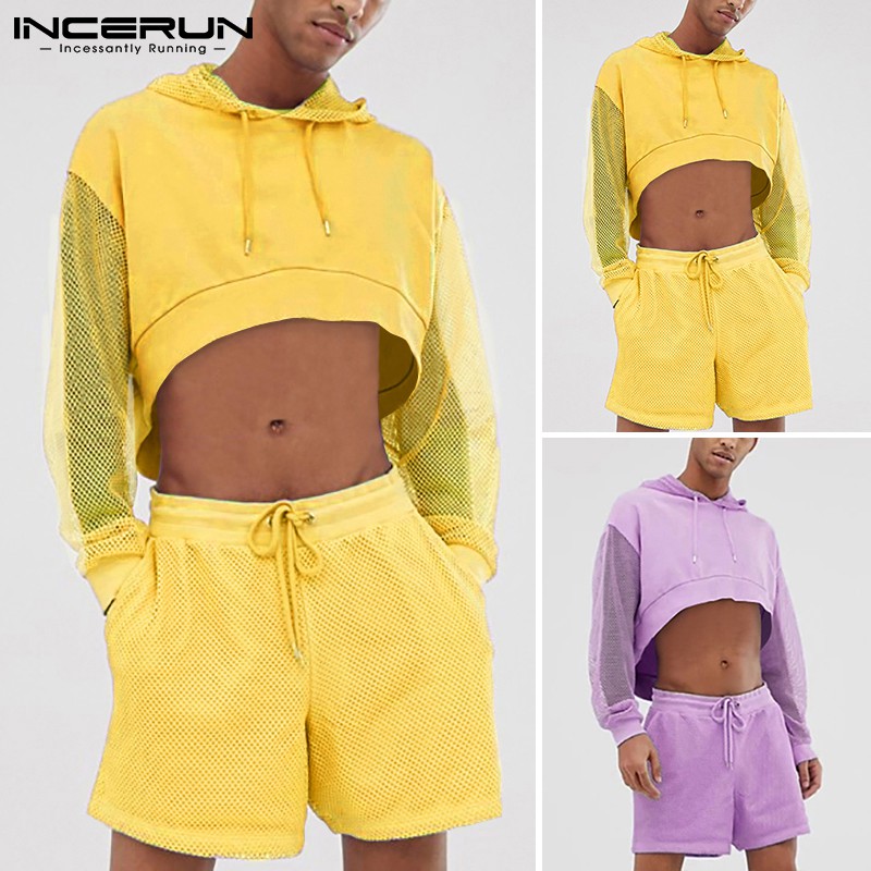 Set Áo Hoodie Và Quần Short Thời Trang Năng Động Cho Nam | BigBuy360 - bigbuy360.vn