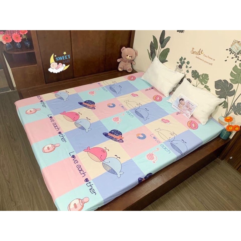 GA CHỐNG THẤM COTONG HÀN QUỐC IN HÌNH SIÊU ĐẸP shop KUMO