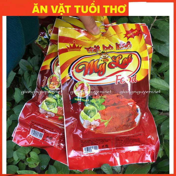 1 gói thịt bò khô My Lai 50g/gói Hàng chuẩn loại 1