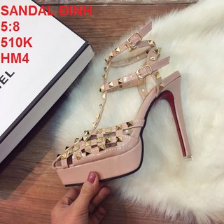 GIÀY SANDAL CAO GÓT ĐINH ĐẸP
