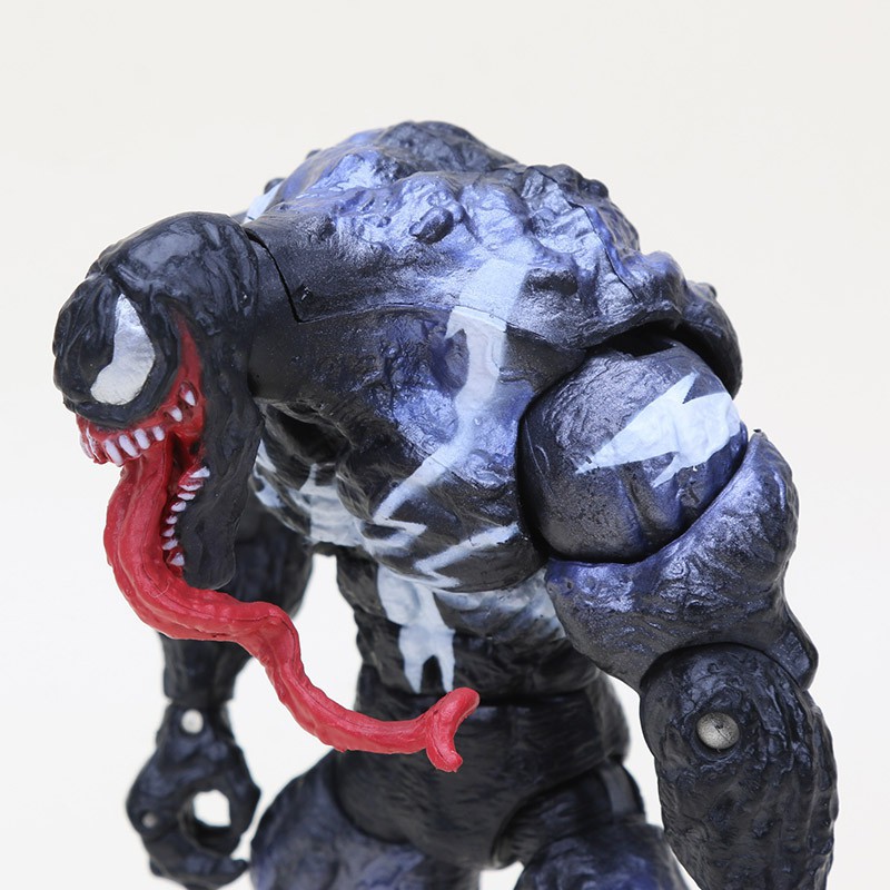 Bộ mô hình Spider Man Venom VS Riot bằng PVC 16cm làm quà giáng sinh cho trẻ em
