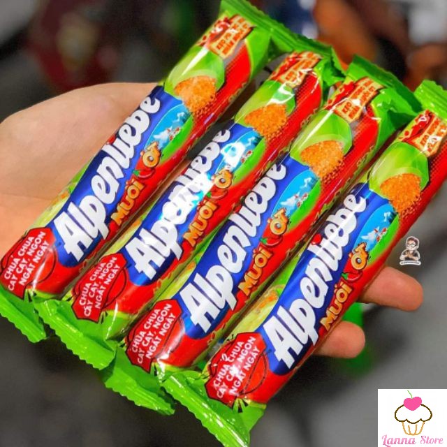 [SIÊU HOT] Kẹo Alpenliebe Hương Xoài Non Muối Ớt ăn siêu ngon