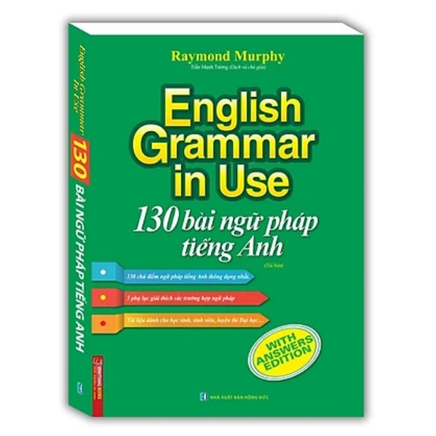 Sách - Combo 130 bài ngữ pháp tiếng Anh (màu) + 5500 từ vựng tiếng Anh thông dụng nhất (màu)