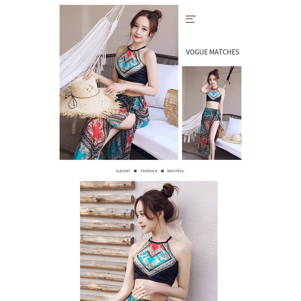 Set yếm đi biển 3 món cho Nữ - Hàng Nhập free size | BigBuy360 - bigbuy360.vn