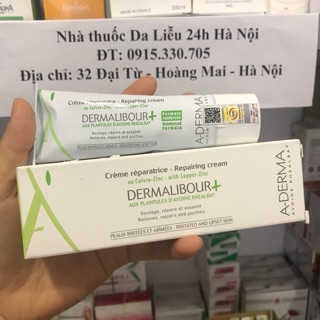 A-DERMA DERMALIBOUR+ Repairing Cream Kem làm dịu chống kích ứng