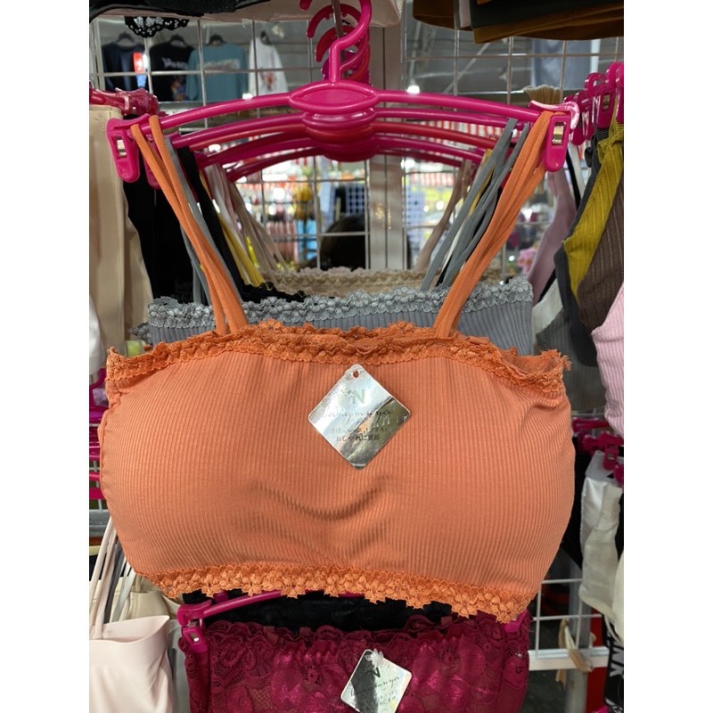 ♥️ Shop Uy Tín ♥️Áo lót nữ, áo Bra, bralette Dây Ống Cài Sau Viền Ren Có Mút Nâng Ngực
