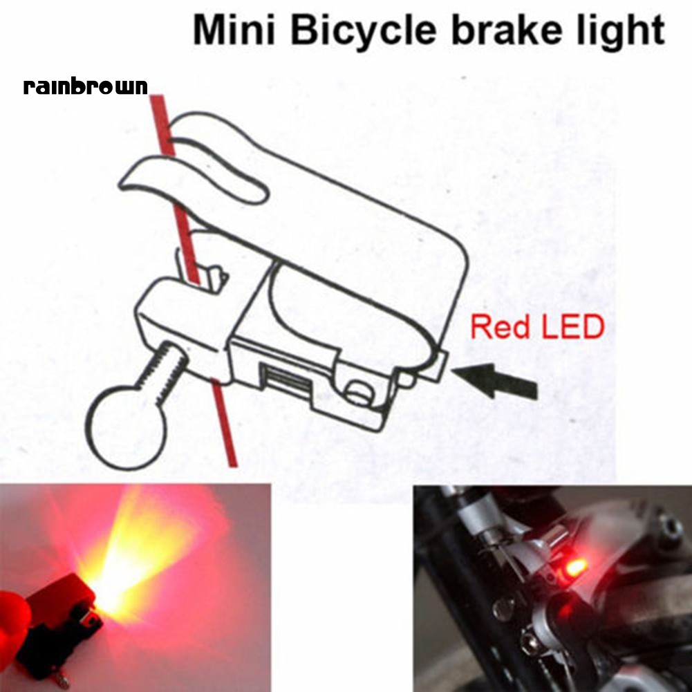 Đèn LED mini gắn thắng xe đạp tiện dụng và bền